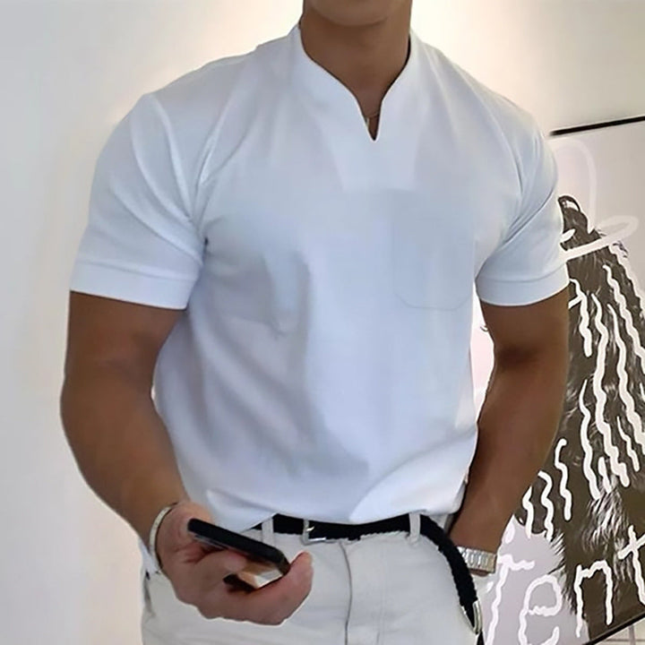 T-Shirt Casual Poche Homme
