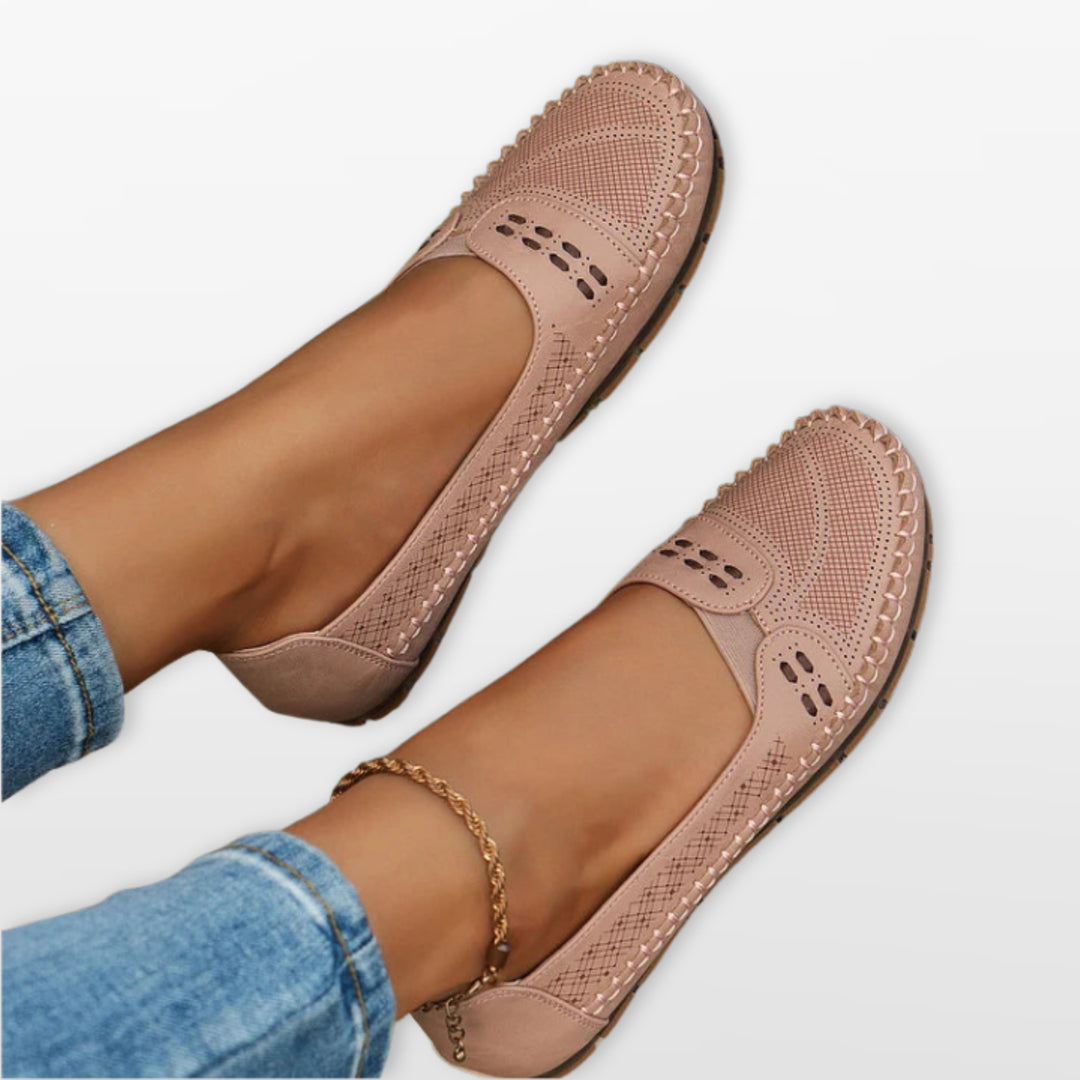 Mocassins Femme Perforés Confort