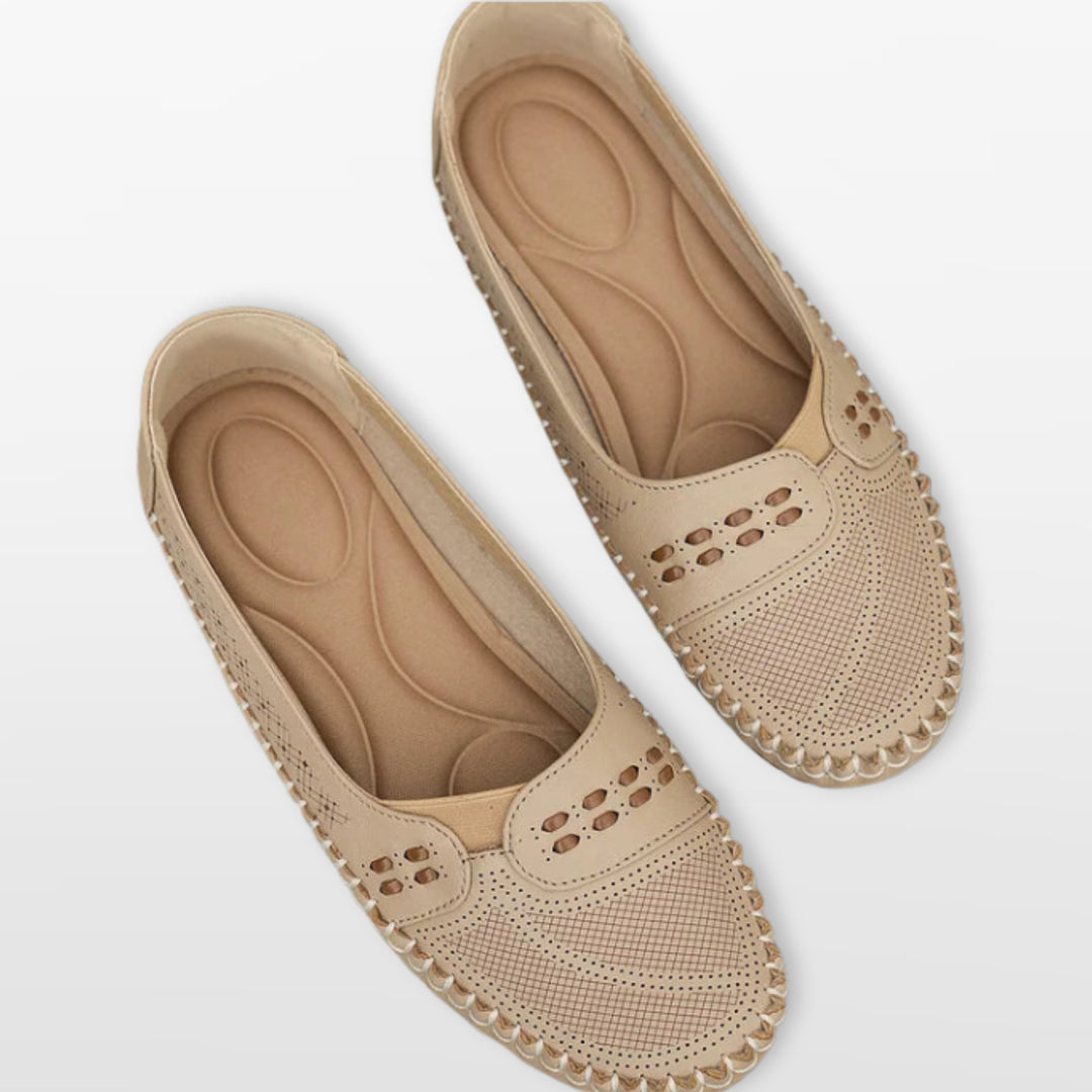 Mocassins Femme Perforés Confort