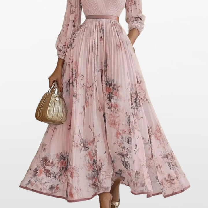 Robe Midi Plissée Femme