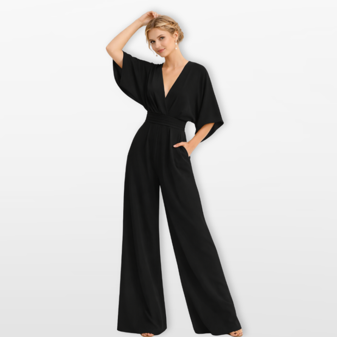 Combinaison Femme Coupe Large Col V