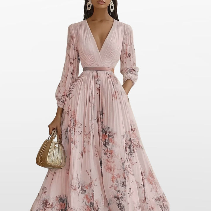 Robe Midi Plissée Femme