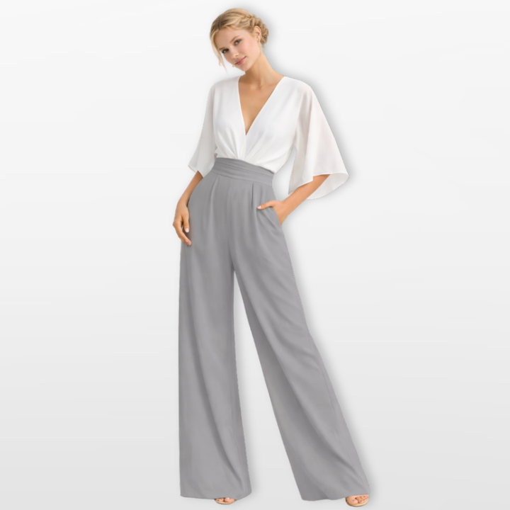 Combinaison Femme Coupe Large Col V