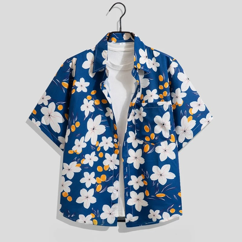 Chemise Fleurie Resort Homme