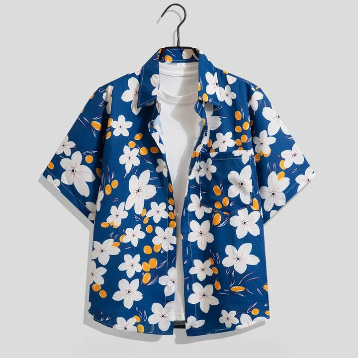 Chemise Fleurie Resort Homme