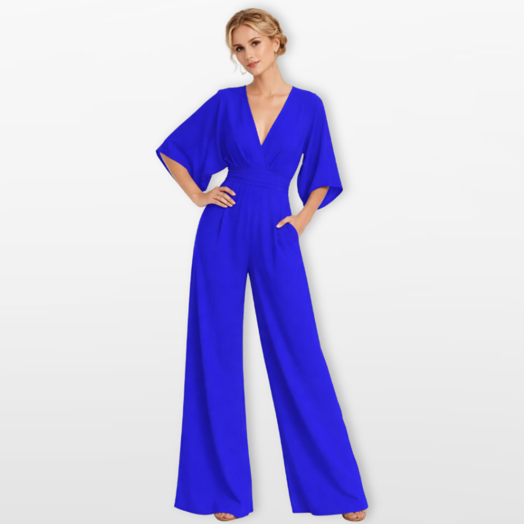 Combinaison Femme Coupe Large Col V