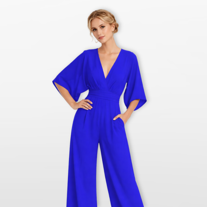 Combinaison Femme Coupe Large Col V