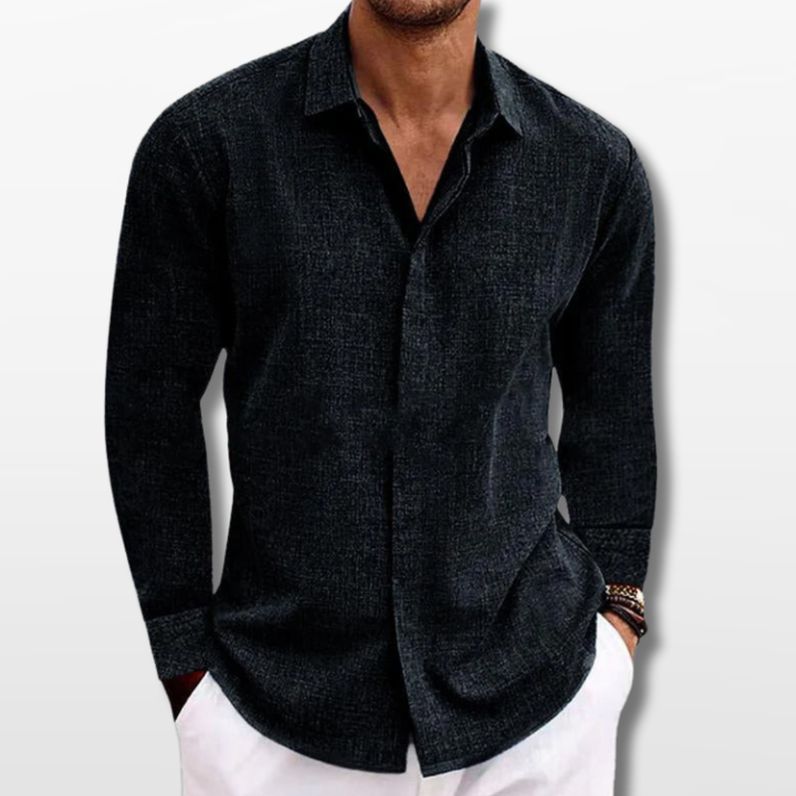 Chemise Casual Texturée Homme