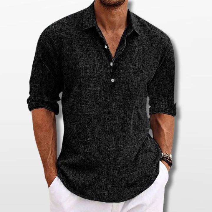 Chemise Homme Col Tunisien