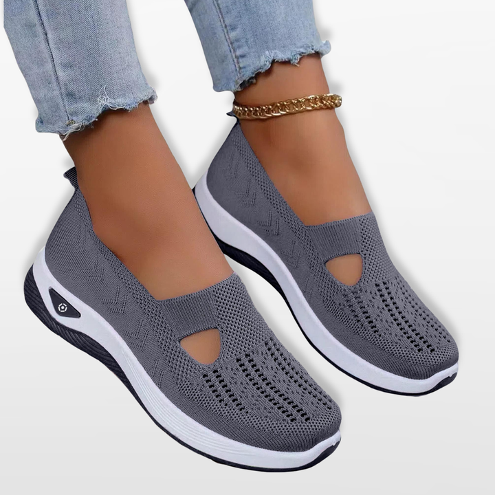 Baskets Slip-On Respirantes Femme