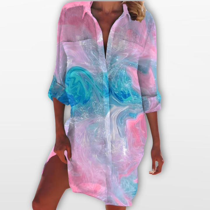 Robe Chemise Femme Fluide Été