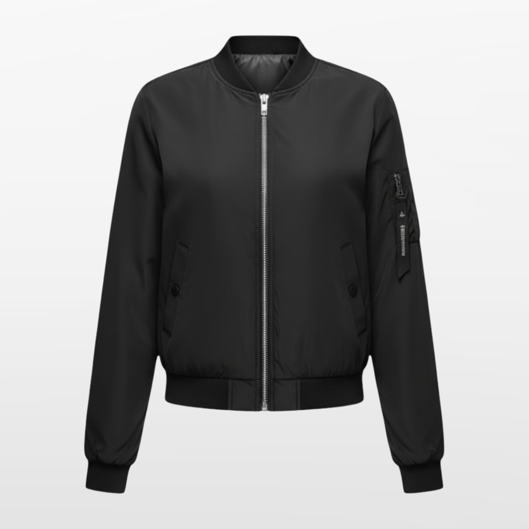Blouson Bomber Femme Décontracté