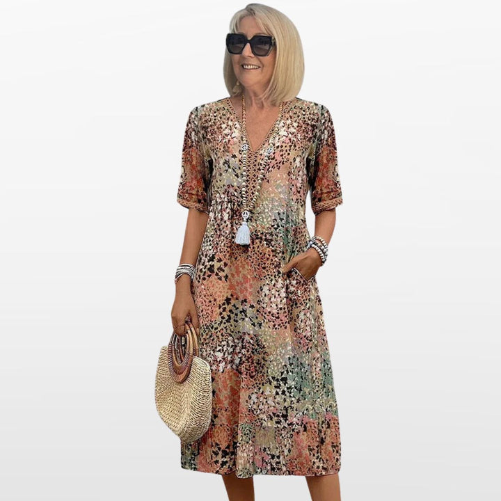 Robe Midi Décontractée pour Femme