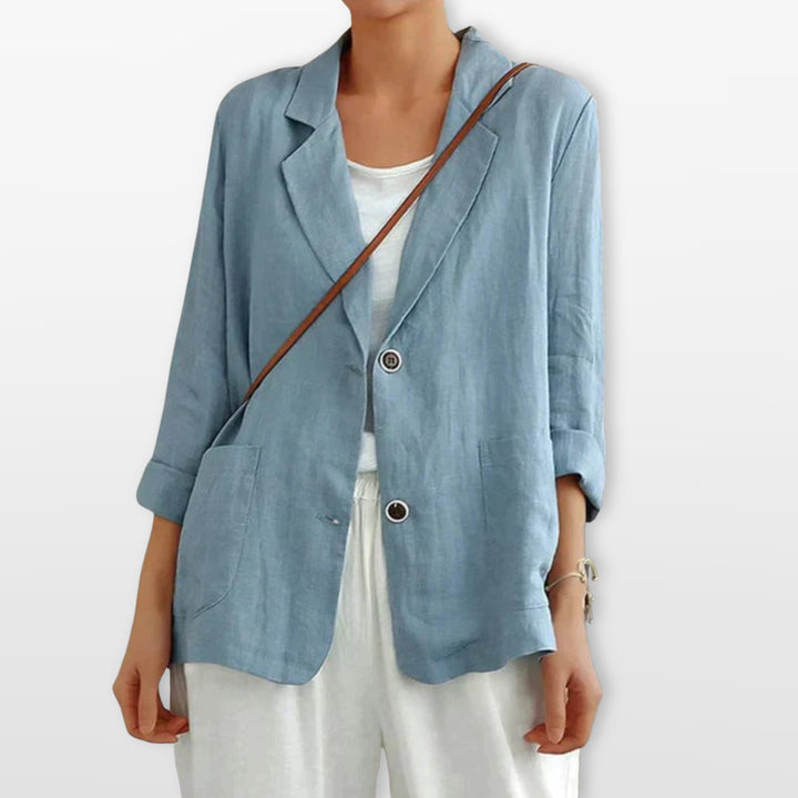 Blazer Décontracté Léger Coupe Ample Femme