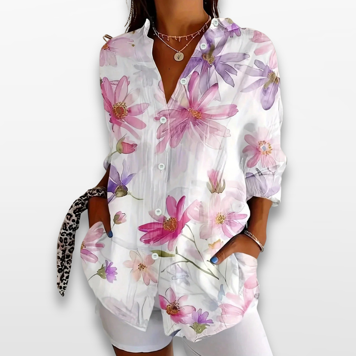 Blouse Femme Fluide Fleurie