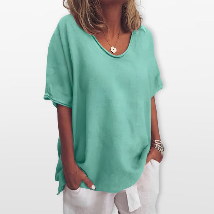 T Shirt Femme Ample Casual Confortable Quotidien