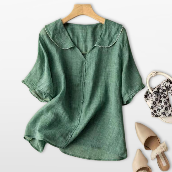 Blouse Femme Boutonnée Fluide