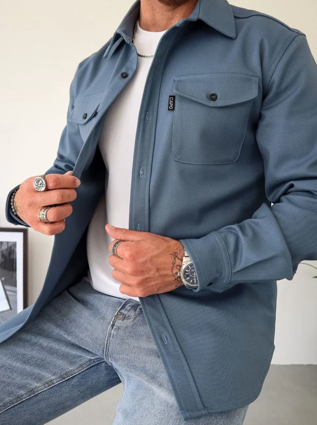 Surchemise Utilitaire Homme