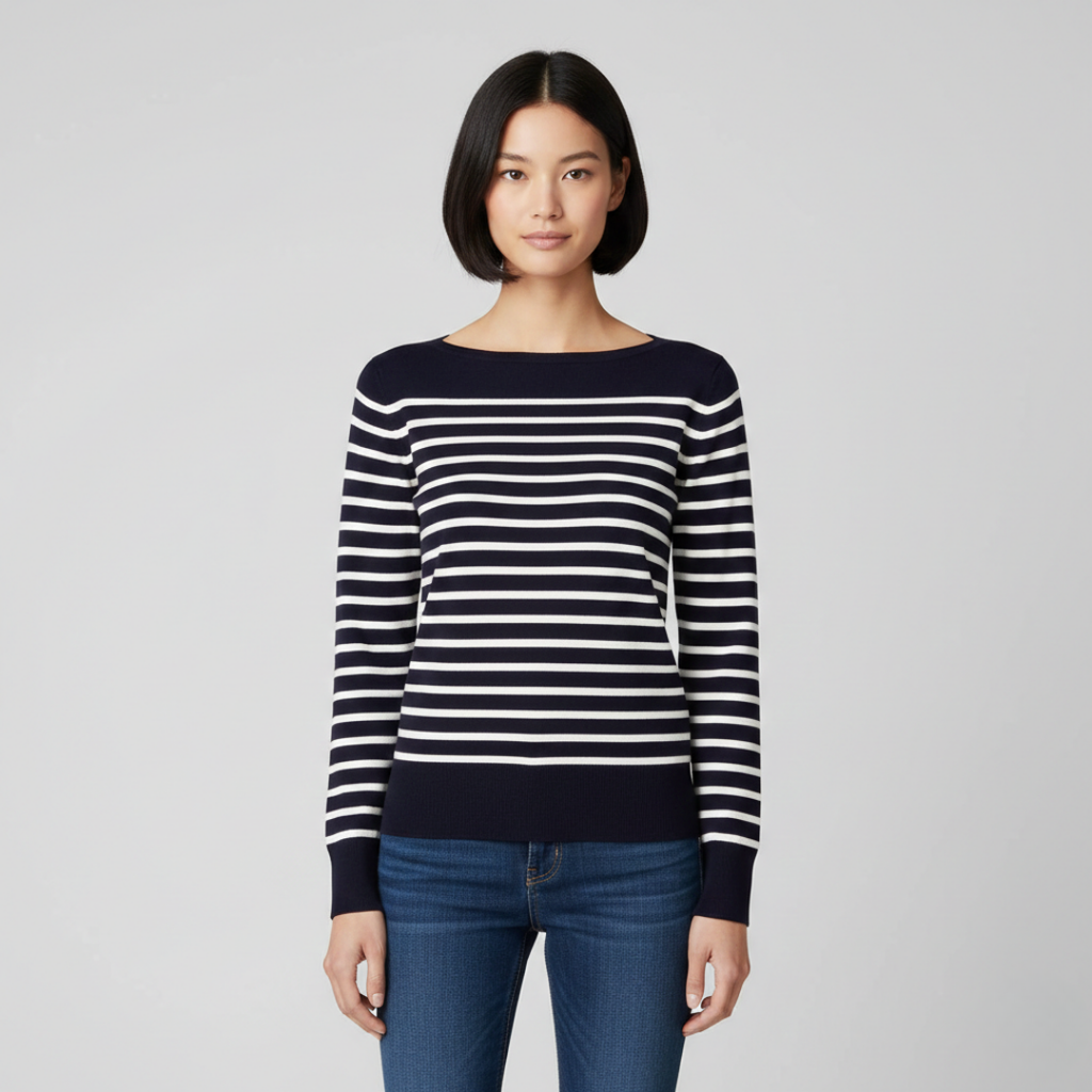 Adeline - Pull en Maille Col Montant