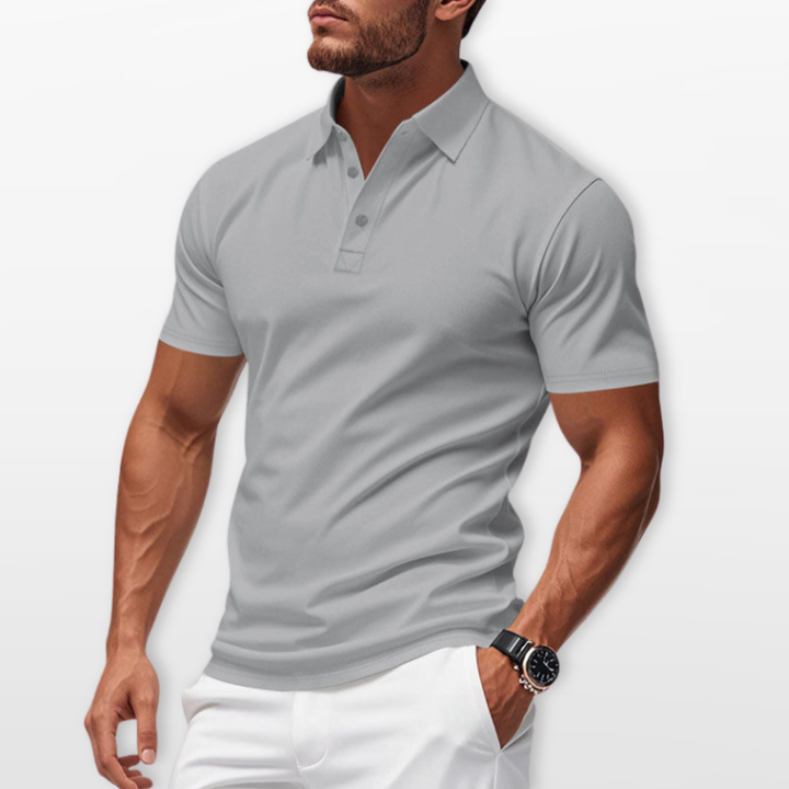 Polo Homme Manches Courtes Coupe Ajustée