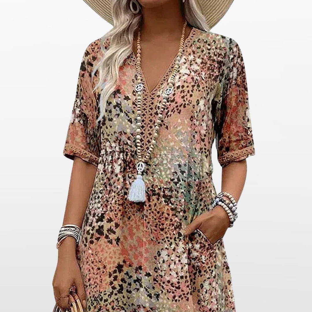 Robe Midi Décontractée pour Femme