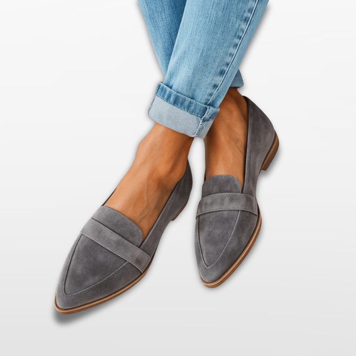 Mocassins Femme Orthopédiques Bout Pointu