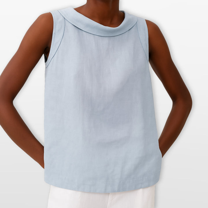 Top Femme Sans Manches Fluide