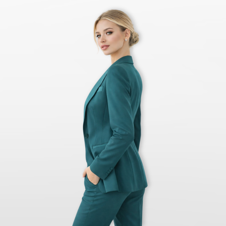 Tailleur Femme Trois Pièces Ajusté