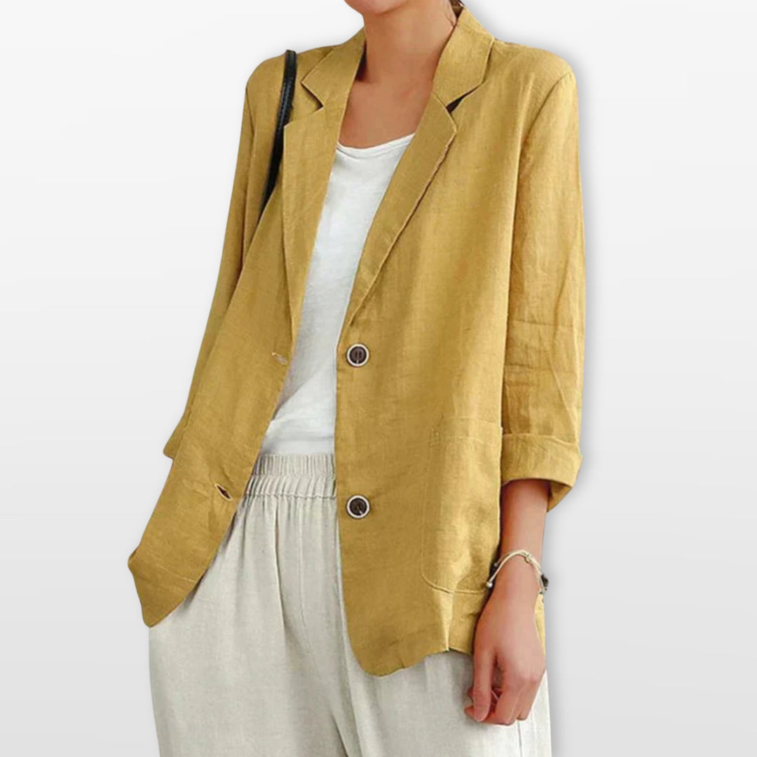 Blazer Décontracté Léger Coupe Ample Femme