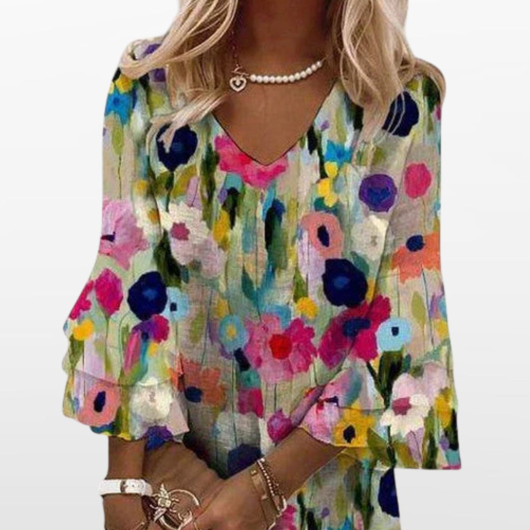 Robe Mini Fleurie Femme
