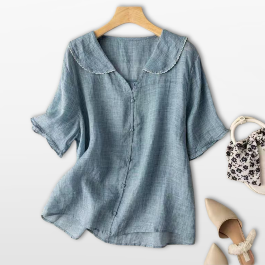 Blouse Femme Boutonnée Fluide