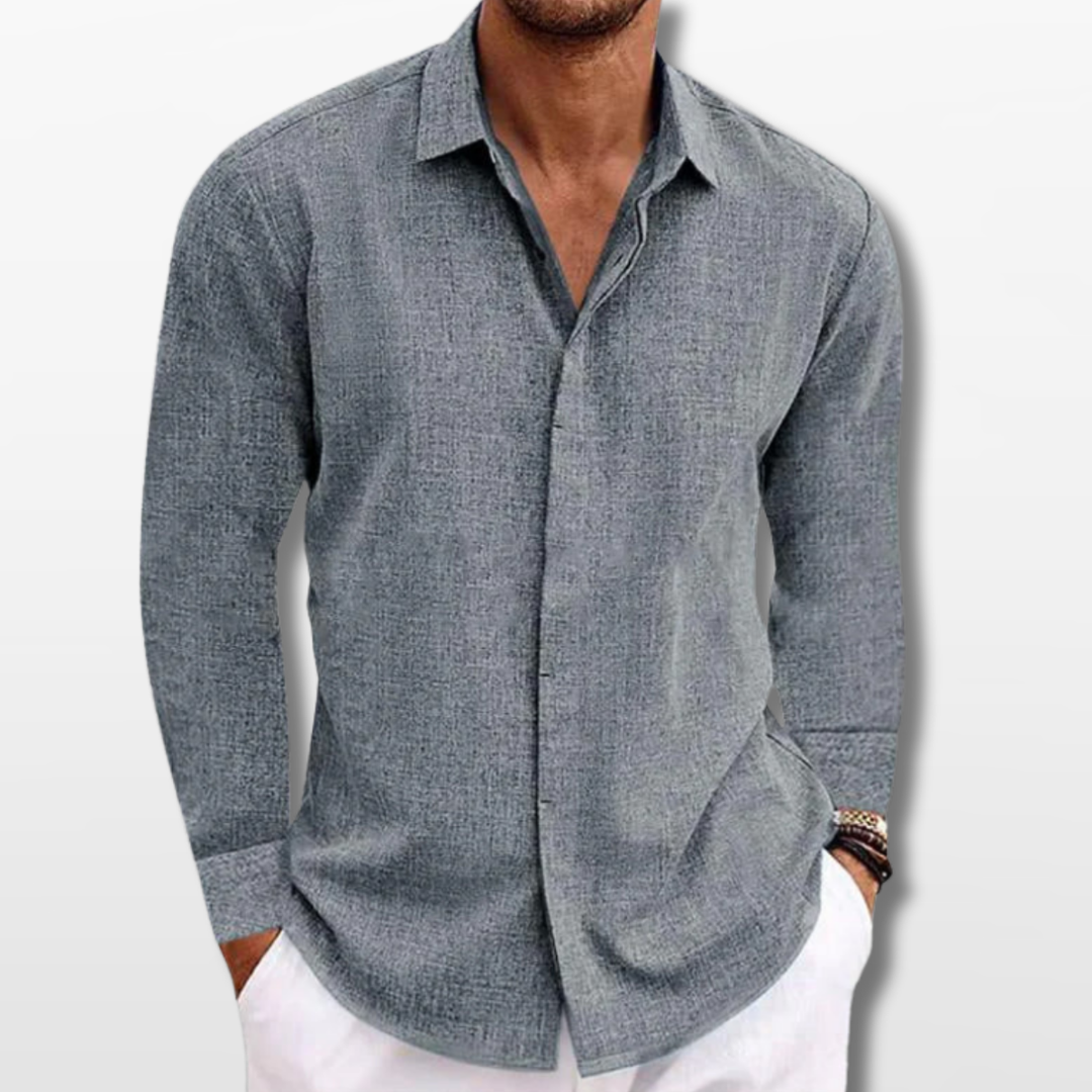 Chemise Casual Texturée Homme