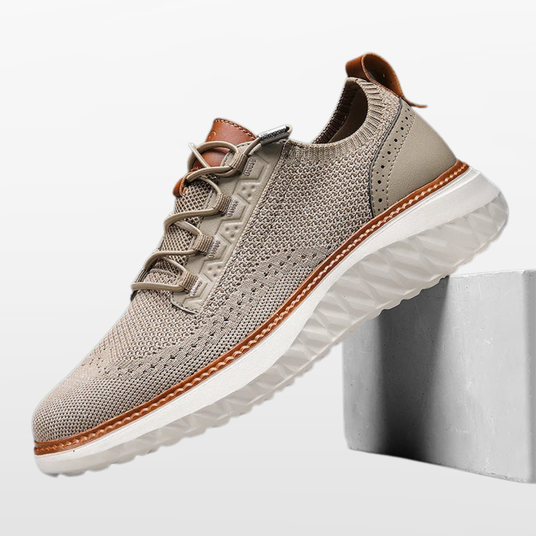 Baskets casual légères en maille homme
