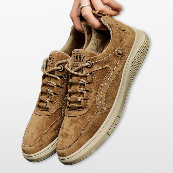 Baskets casual à lacets style urbain homme