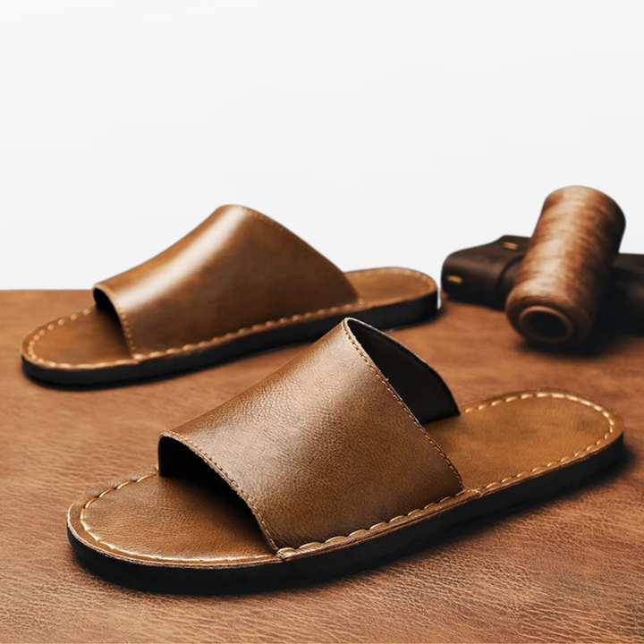 Claquettes Homme Minimalistes Été Style Décontracté