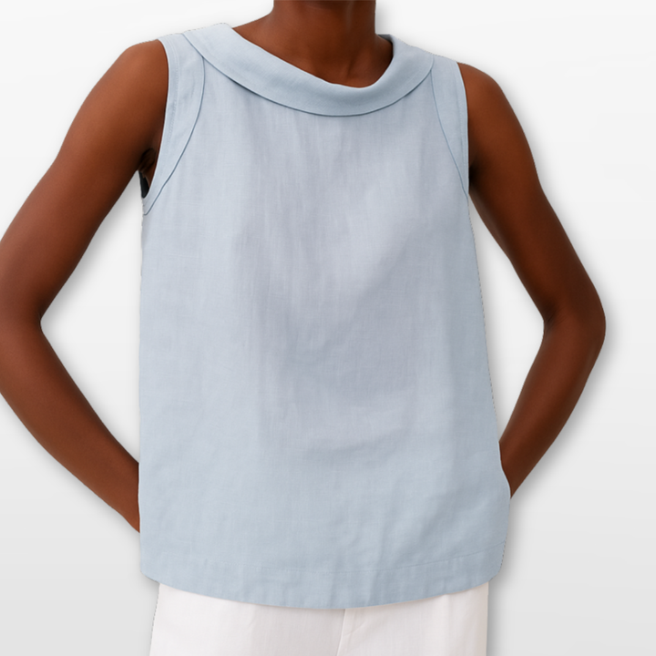 Top Femme Sans Manches Élégant