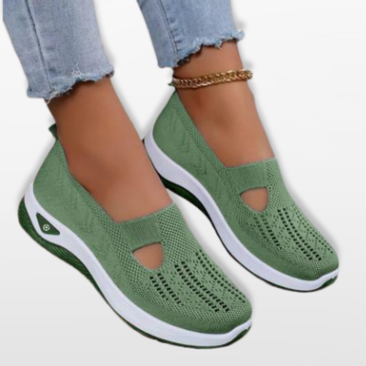 Baskets Slip-On Respirantes Femme