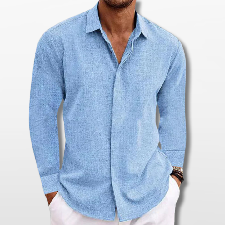 Chemise Casual Texturée Homme