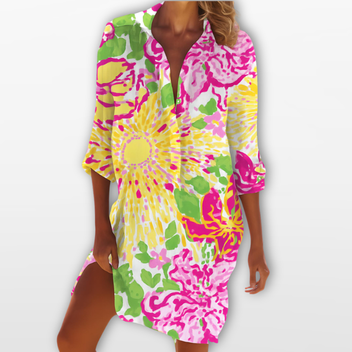 Robe Chemise Femme Fluide Été