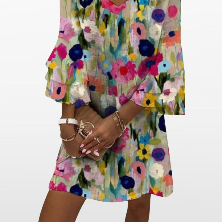Robe Mini Fleurie Femme