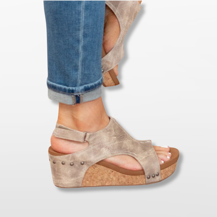 Sandales Femme Plateforme à Bride Arrière