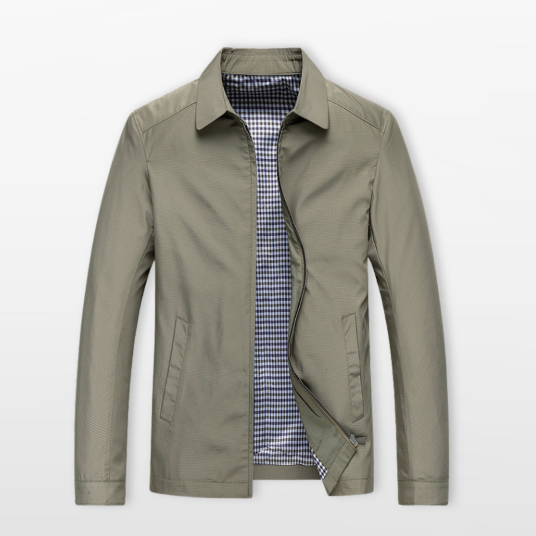 Veste Homme Zippée Coupe Moderne