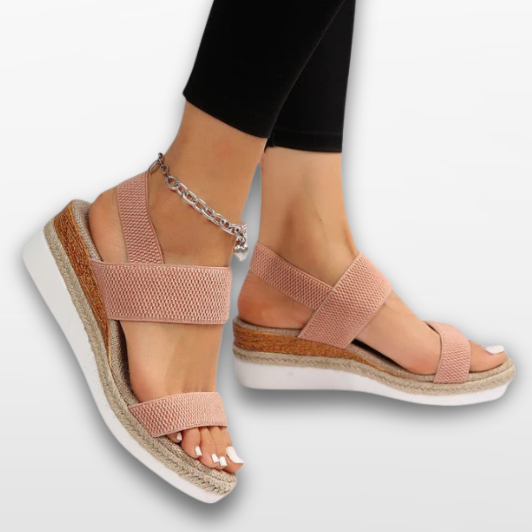 Sandales Femme Orthopédiques à Plateforme Confort