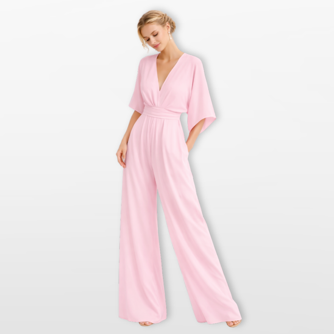 Combinaison Femme Coupe Large Col V