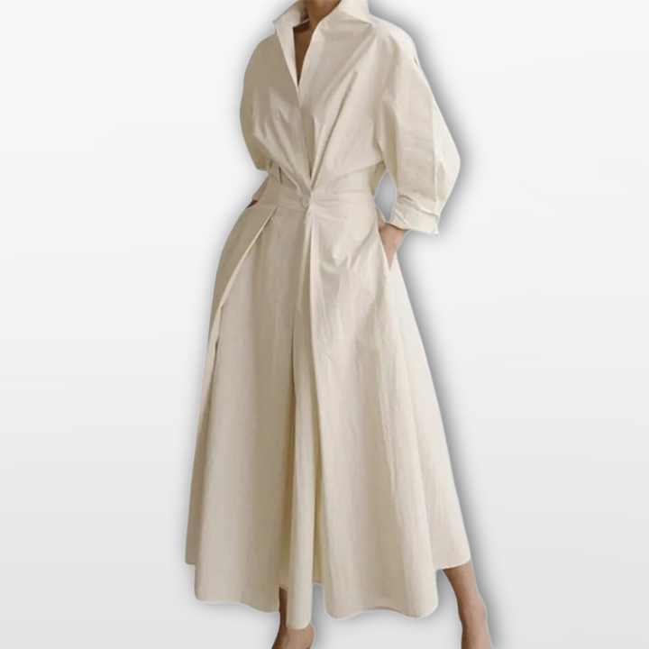 Robe Chemise Femme Longue