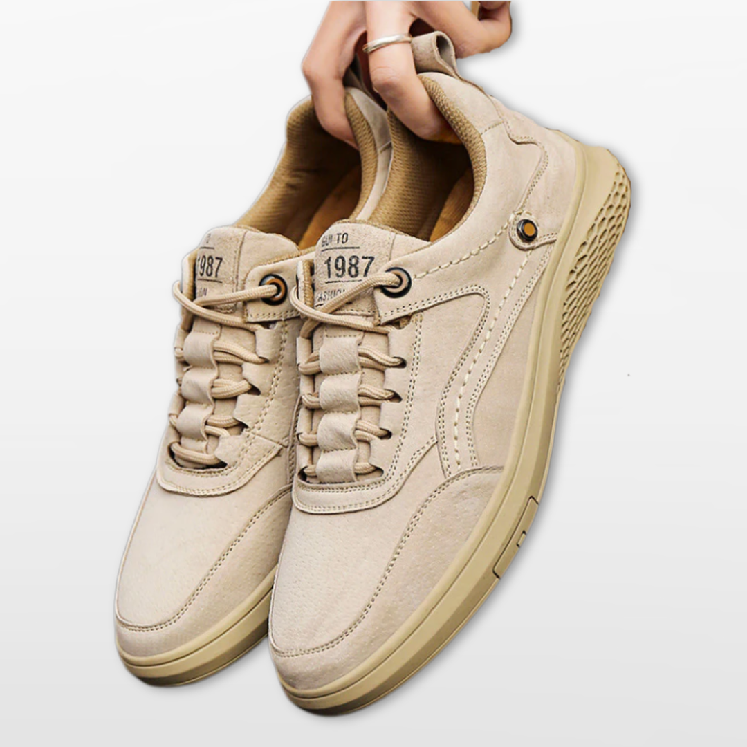 Baskets casual à lacets style urbain homme