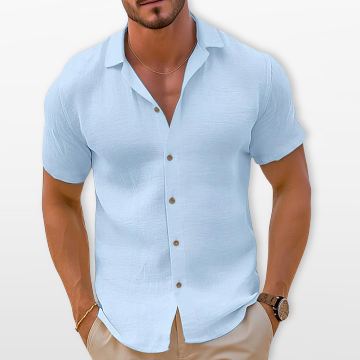 Chemise Homme Coupe Ajustée Décontractée