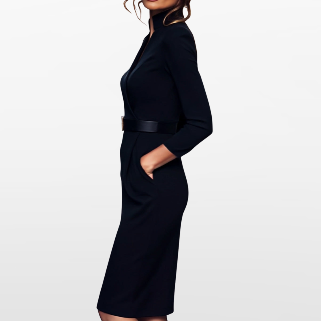 Robe Midi Élégante Femme