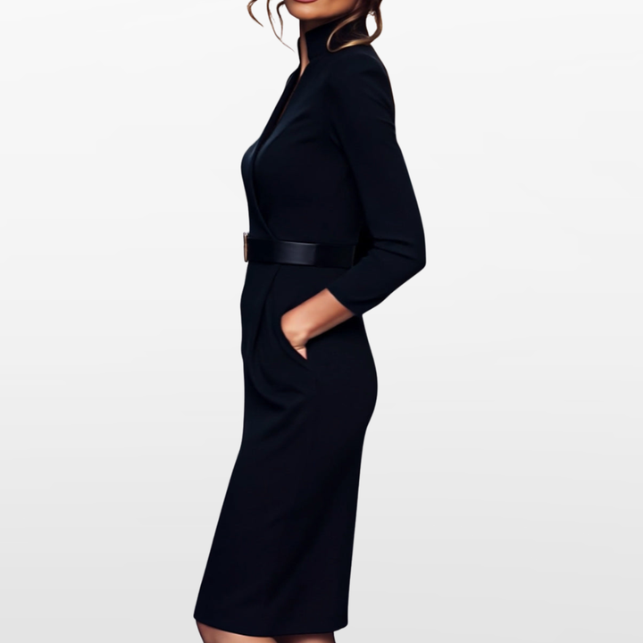 Robe Midi Élégante Femme