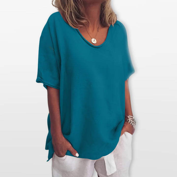 T Shirt Femme Ample Casual Confortable Quotidien